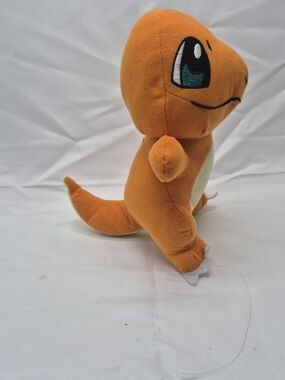 Orange Plush Dinosaur Stuffed Animal - Soft Kids Toy